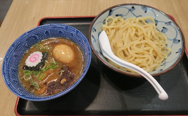 三竹寿の味玉濃厚つけ麺（並）を撮影した写真