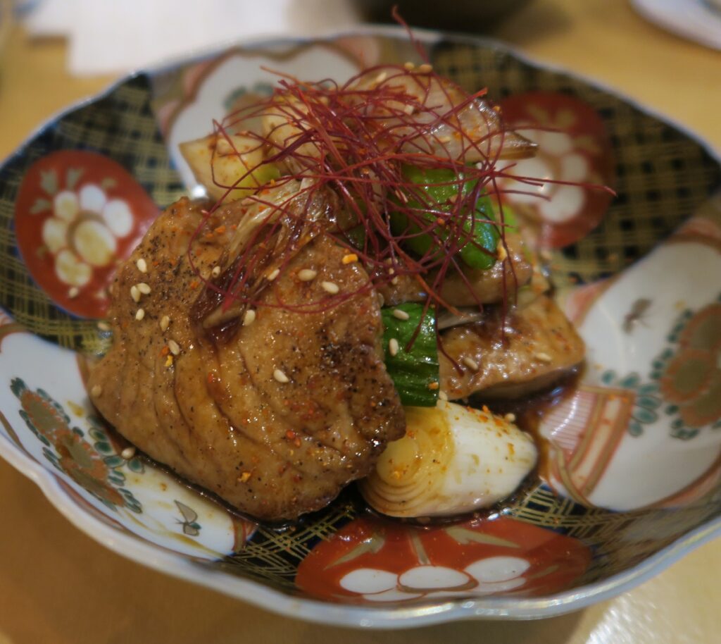 酒場感のマグロのネギマ焼きを撮影した写真