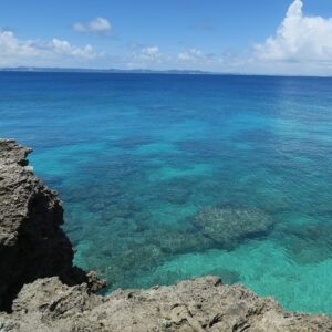 久高島で海を撮影した写真
