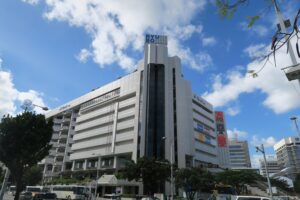パレットくもじの外観を撮影した写真