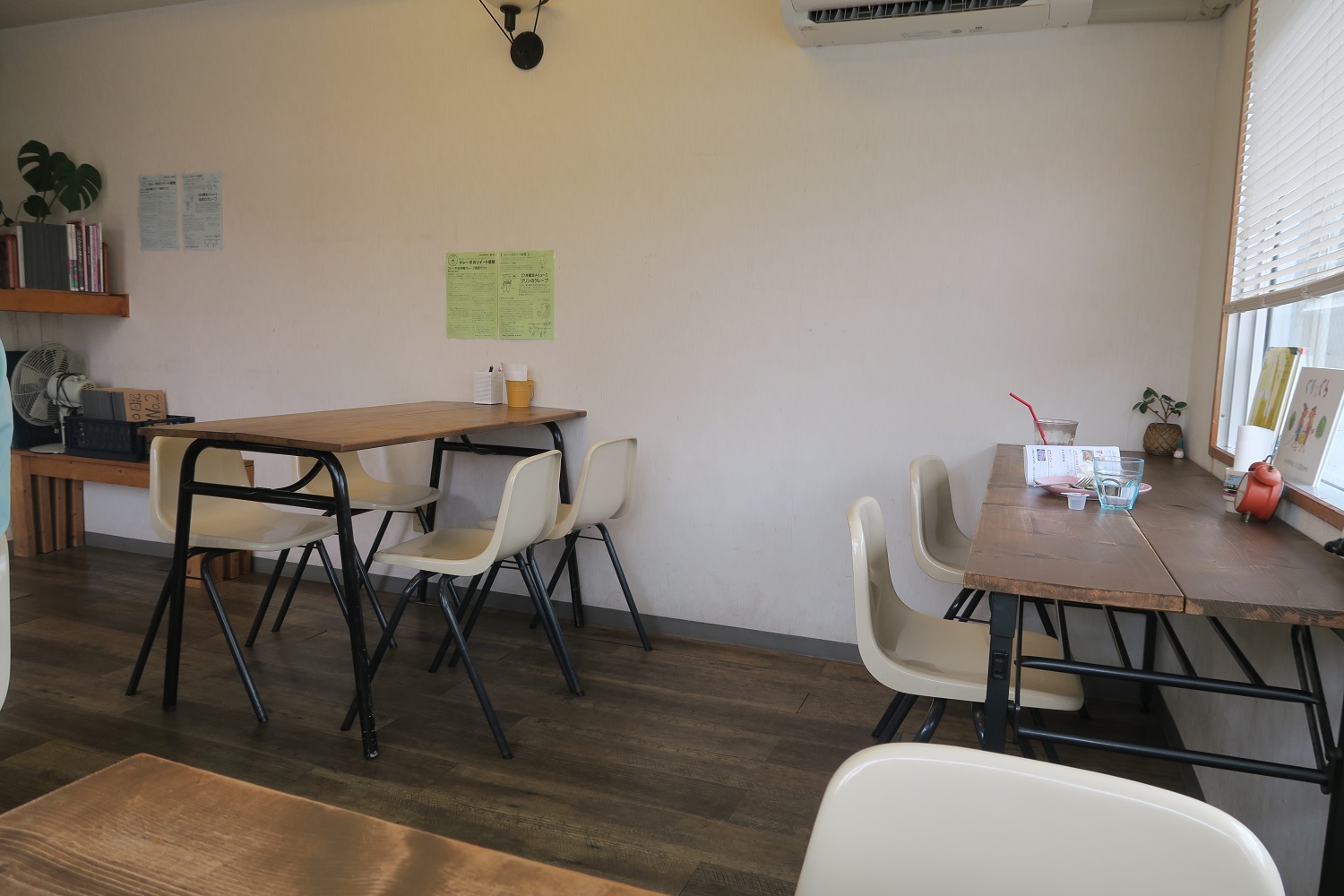 クレーポの店内の様子を撮影した写真