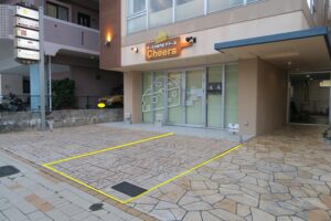 欧州料理とチーズのバルKei’s(ケイズ)の駐車場を撮影した写真