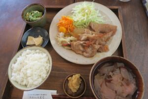 あめいろ食堂のしょうが焼きを撮影した写真