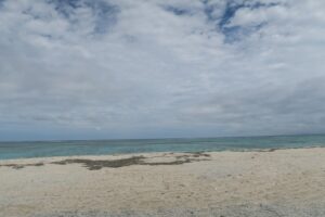 ナガンヌ島のビーチを撮影した写真