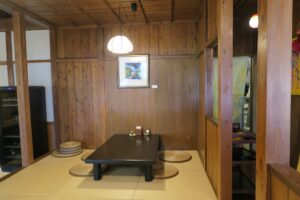 ぬちがふうの座敷席を撮影した写真