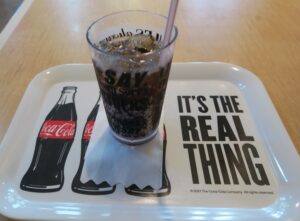 Jerky's Burgerのコーラを撮影した写真