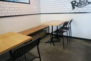 RuLer's TACORiCE真嘉比店の客席を撮影した写真