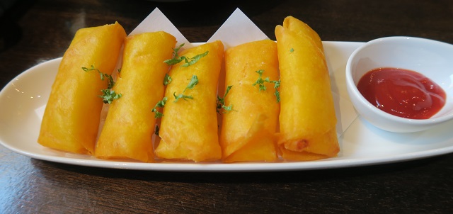 KAME-SUNのチーズ春巻きを撮影した写真
