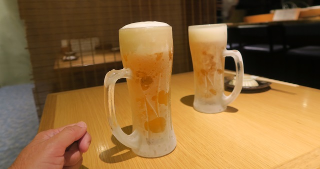 焼乃魚島のクリアアサヒを撮影した写真