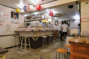 らう次郎の店内を撮影した写真