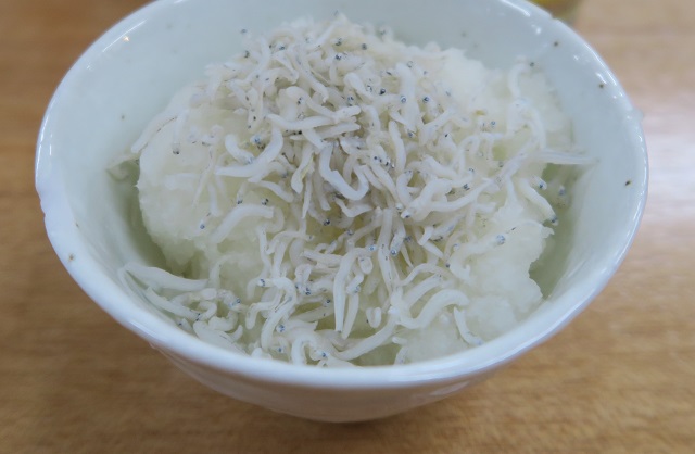 エイクラのシラスおろしを撮影した写真