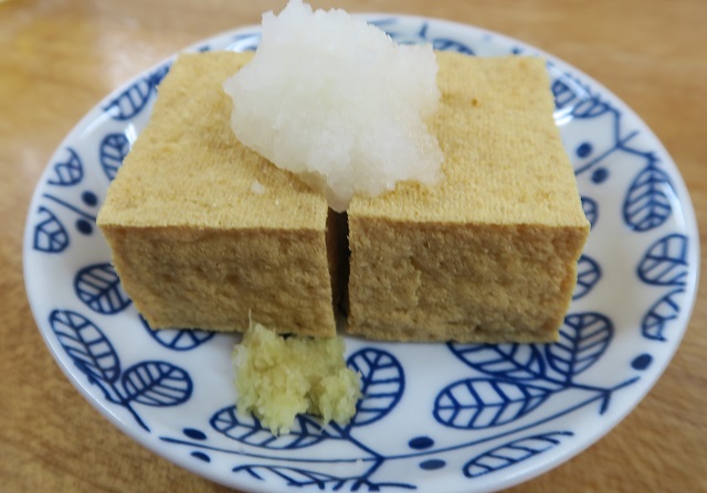 エイクラの厚揚げを撮影した写真