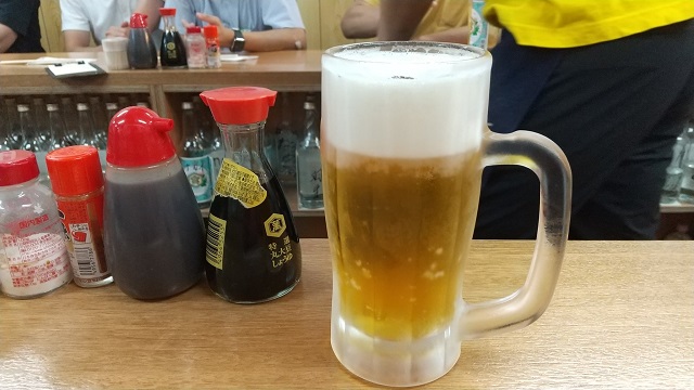 エイクラのビールを撮影した写真