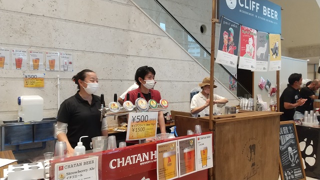 okinawa weekend beer partyのチャタンハーバーブルワリーを撮影した写真