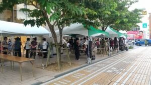 okinawa weekend beer partyの会場を撮影した写真