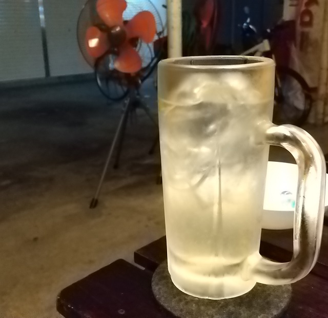 「しもじ屋」のシークヮーサーサワーを撮影した写真