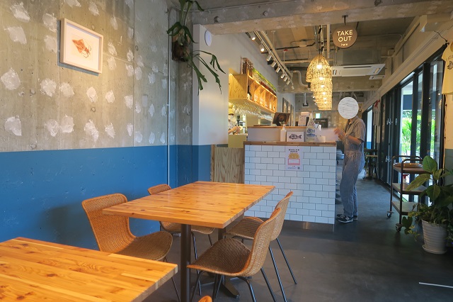 エイトマンズシーバーグの店内の様子を撮影した写真