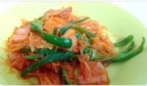 ジャガイモのナポリタン風を撮影した写真