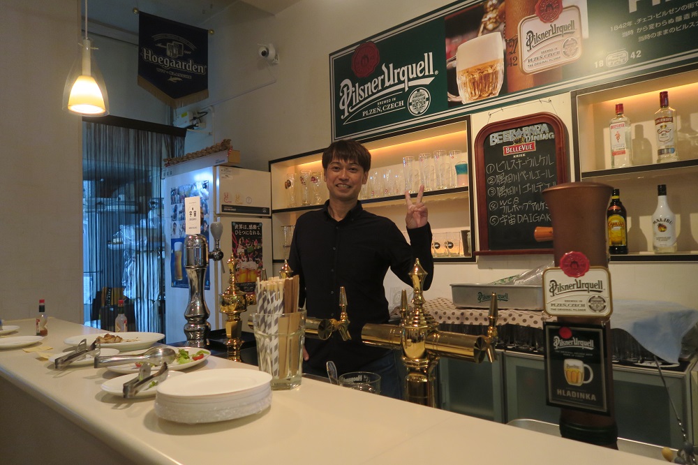 ビアパラダイニングの周年祭の様子を撮影した写真