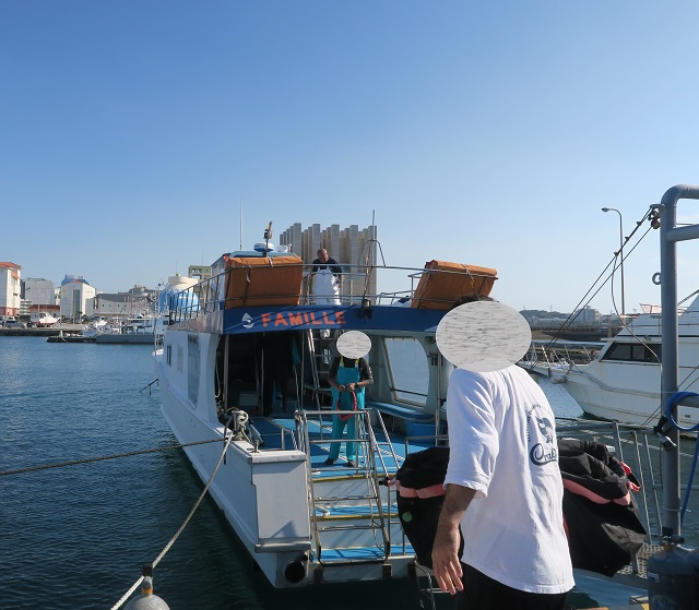 乗り合いボートを撮影した写真