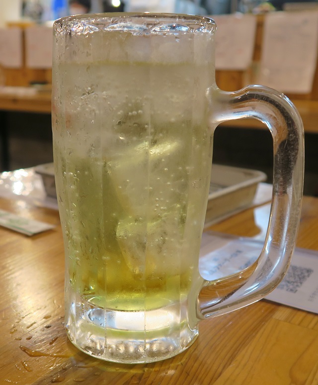 串ナカマのライムサワーを撮影した写真