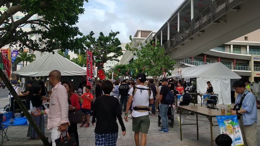 ハイサイビアフェスティバルの会場の様子を撮影した写真