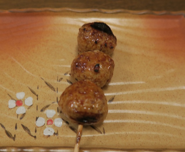 串焼き　きうっち家のつくねを撮影した写真