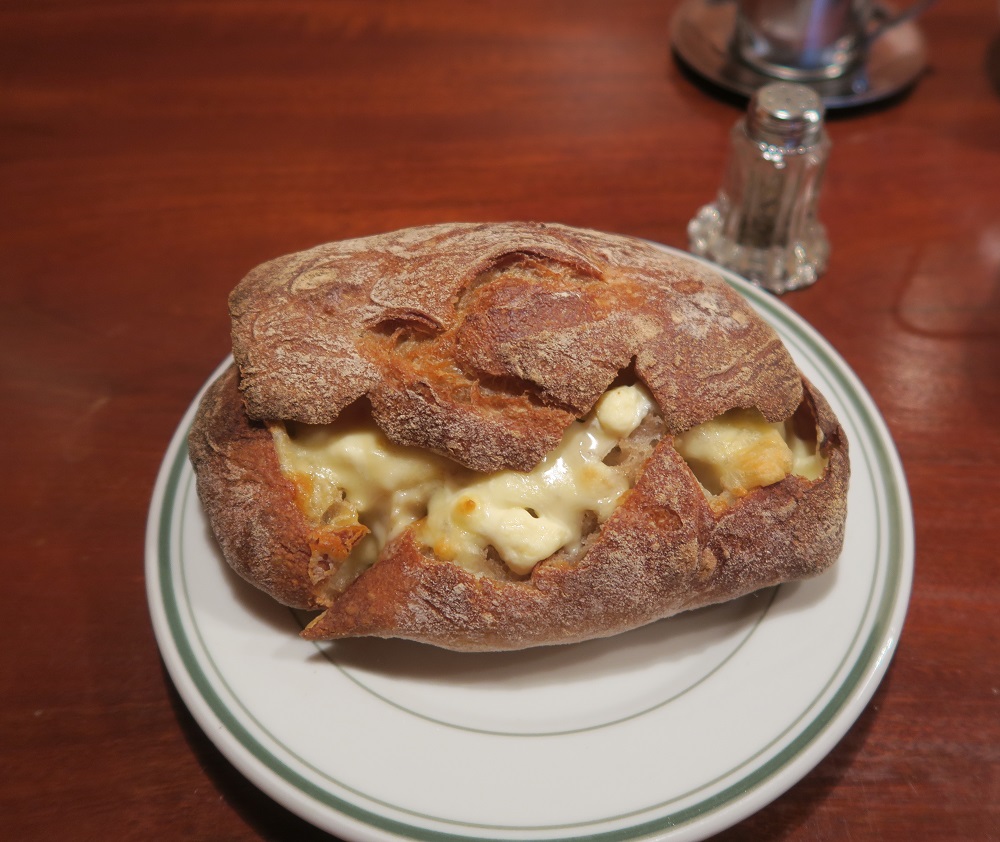 コーヒーシャープララミーのチーズトーストを撮影した写真