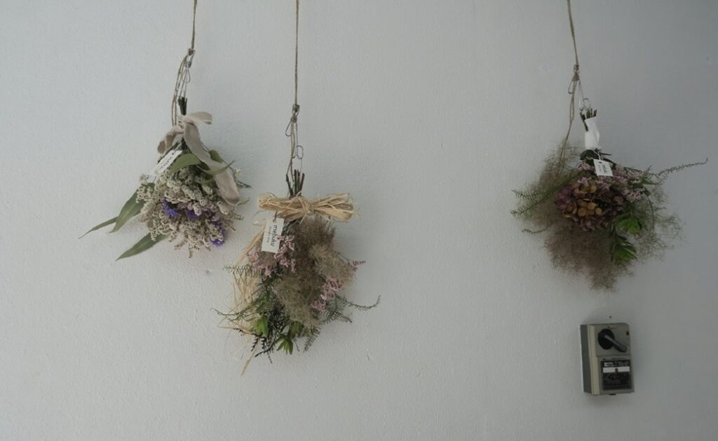 「mebuku」のドライフラワーを撮影した写真