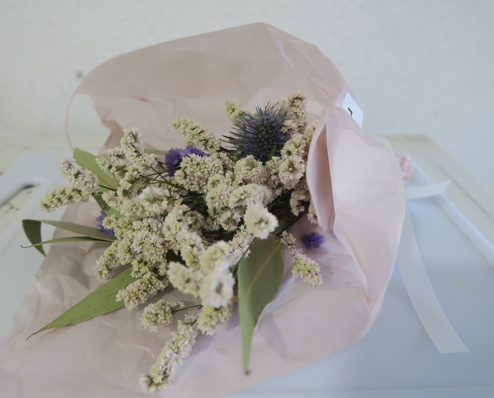 「mebuku」のドライフラワーを撮影した写真