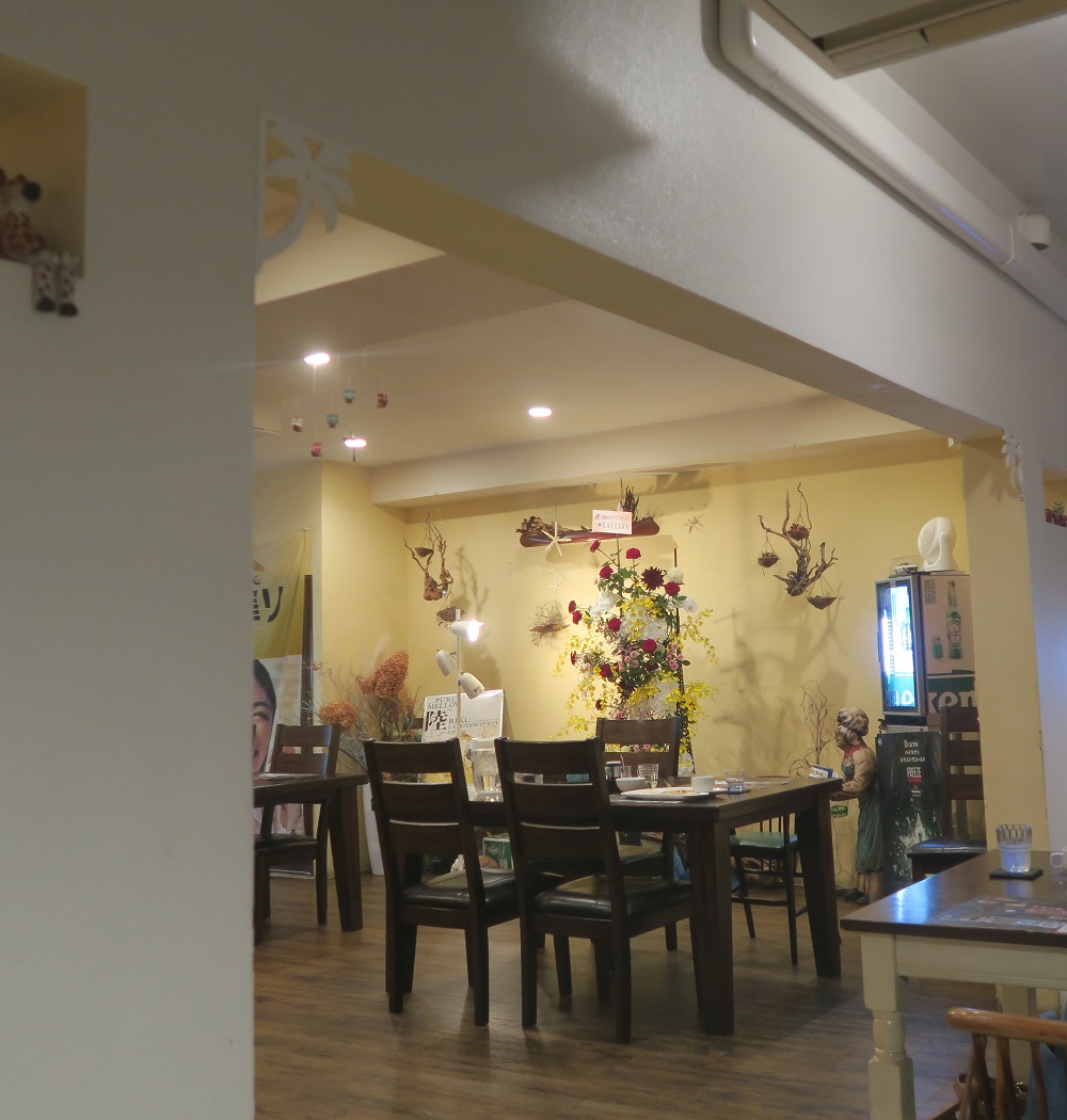 ばくばく亭の店内を撮影した写真