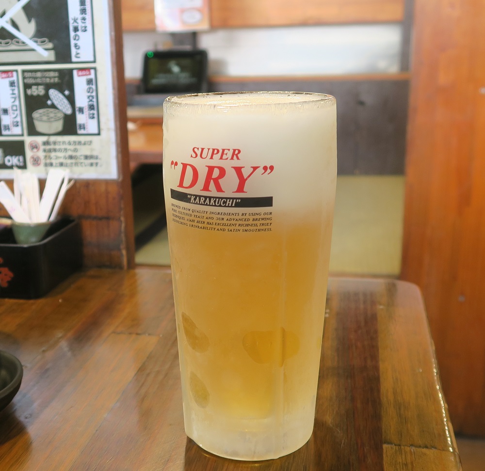 生ビールを撮影した写真