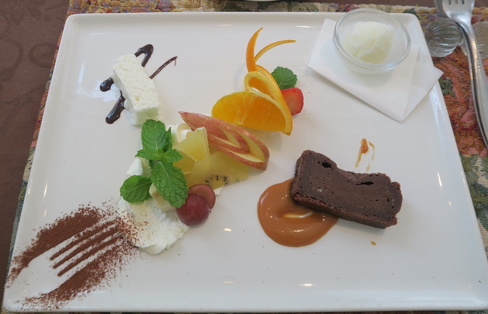 デザートを撮影した写真