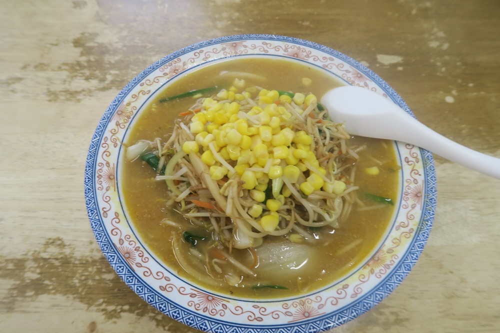 みそラーメンを撮影した写真