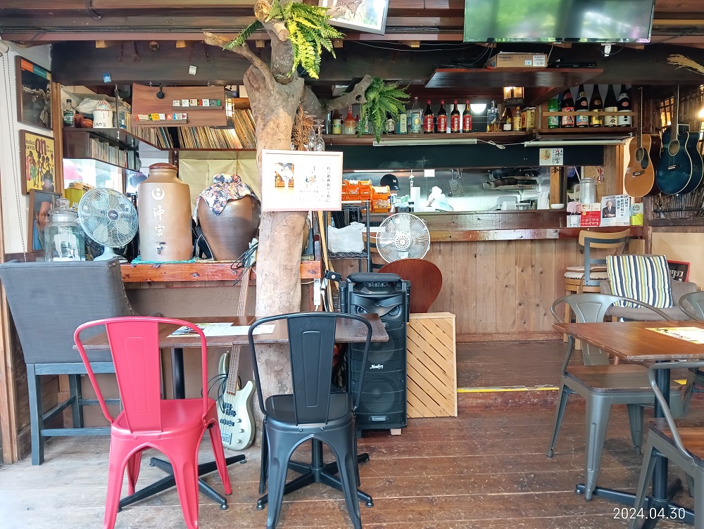 沖の茶屋の店内を撮影した写真