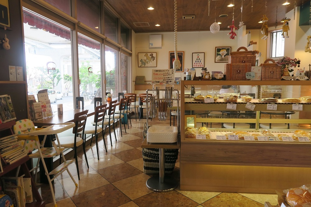 金城ベーカリーの店内を撮影した写真
