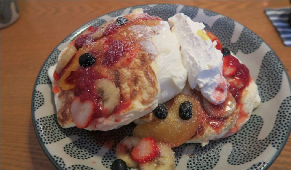 C&C BREAKFASTのパンケーキを撮影した写真
