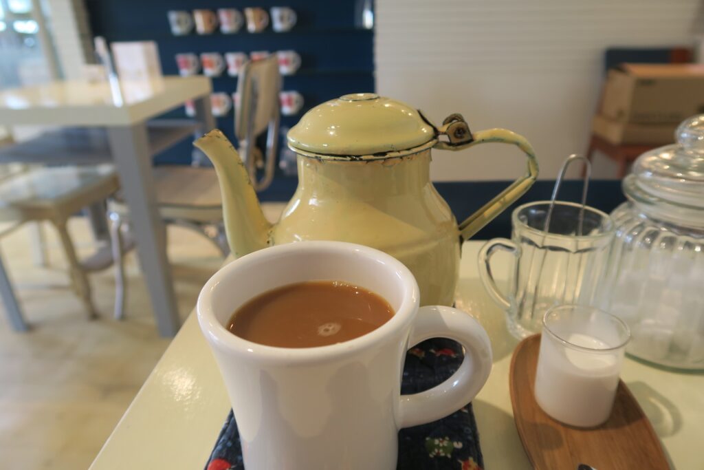 kuma cafeのコーヒーを撮影した写真