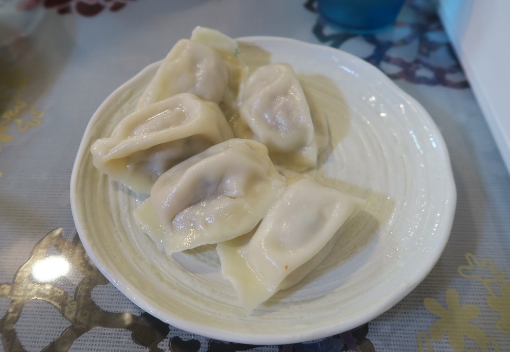 一番餃子の水餃子を撮影した写真