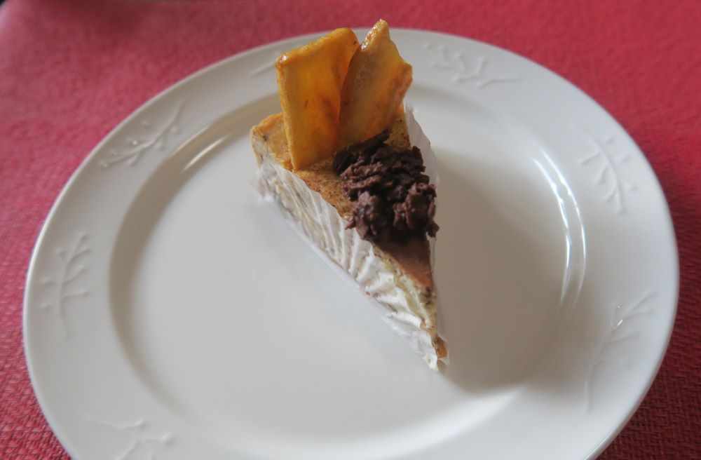 PUZOのチョコバナナチーズケーキを撮影した写真