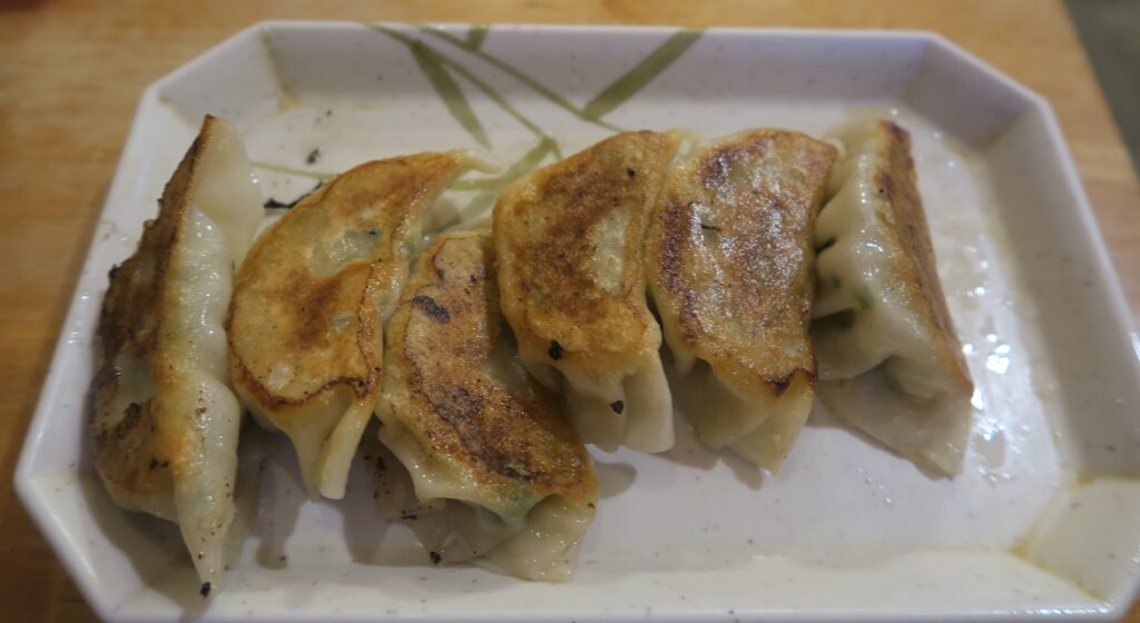 永大安の餃子を撮影した写真