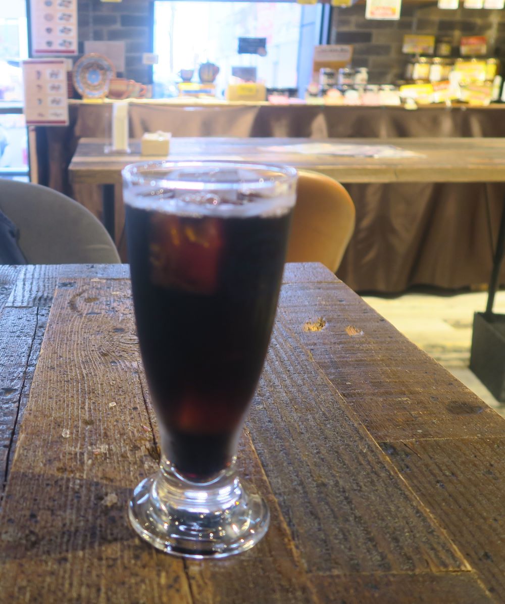 「VINO」のアイスコーヒーを撮影した写真