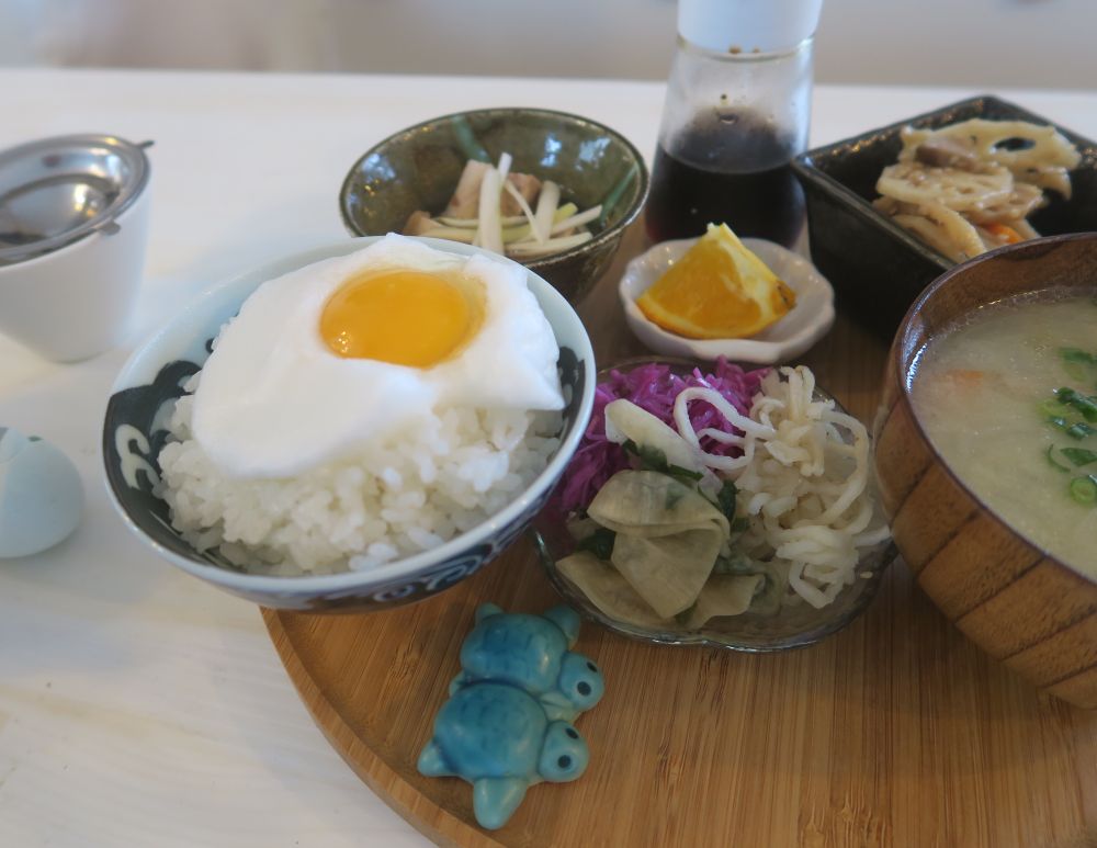 卵かけご飯セットを撮影した写真